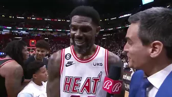 Udonis Haslem Talks FINAL NBA GAME of his Career, Postgame Interview