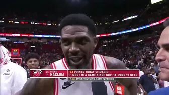 Udonis Haslem Talks FINAL NBA GAME of his Career, Postgame Interview