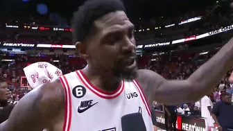 Udonis Haslem Talks FINAL NBA GAME of his Career, Postgame Interview