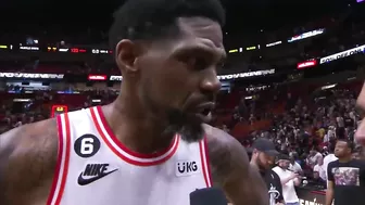 Udonis Haslem Talks FINAL NBA GAME of his Career, Postgame Interview