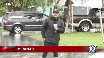 Floods hit Miramar, Hollywood, Dania Beach