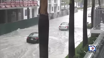 Floods hit Miramar, Hollywood, Dania Beach