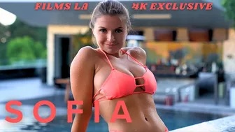 Bikini Model Sofia Bevarly is Back and Playing in Her Hot Tub!