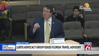 LGBT advocacy group issues Florida travel advisory over qualms with state laws