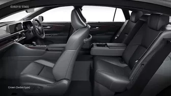 2024 Toyota Crown Interiors – Sport, Sedan, and Estate models