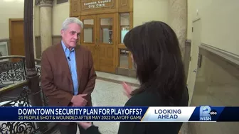 City officials discuss probable downtown security measures during Bucks playoff games