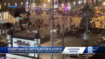 City officials discuss probable downtown security measures during Bucks playoff games