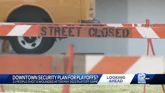 City officials discuss probable downtown security measures during Bucks playoff games