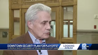 City officials discuss probable downtown security measures during Bucks playoff games