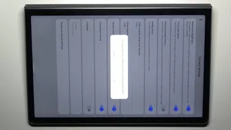 How to Reset Camera Settings on a LENOVO Yoga Tab 11 - Restore Default Camera Preferences
