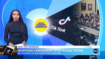 Montana closes in on becoming first state to ban TikTok | GMA