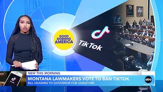 Montana closes in on becoming first state to ban TikTok | GMA