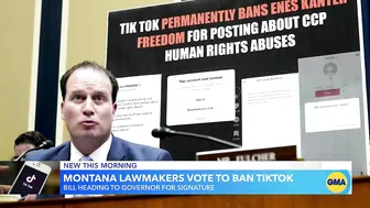 Montana closes in on becoming first state to ban TikTok | GMA