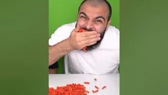 Bottle Flip And Eat FLAMIN HOT CHEETOS Challenge