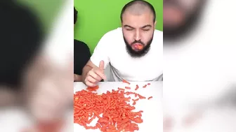 Bottle Flip And Eat FLAMIN HOT CHEETOS Challenge