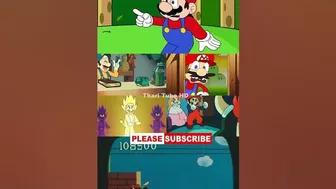 Mario Bros Cartoon Mix Compilation - Meme Coffin Dance Song .q03a #shorts