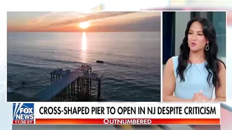 Jersey Shore beach town rebuilds pier in shape of the cross