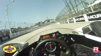 F1 Long Beach In-Car with Pat Long in Keke Rosberg's 1983 Williams FW08C