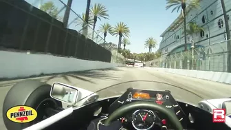 F1 Long Beach In-Car with Pat Long in Keke Rosberg's 1983 Williams FW08C