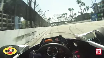 F1 Long Beach In-Car with Pat Long in Keke Rosberg's 1983 Williams FW08C