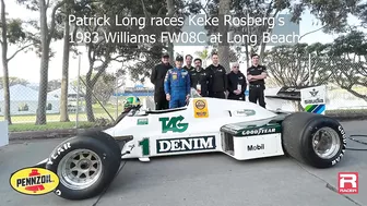 F1 Long Beach In-Car with Pat Long in Keke Rosberg's 1983 Williams FW08C