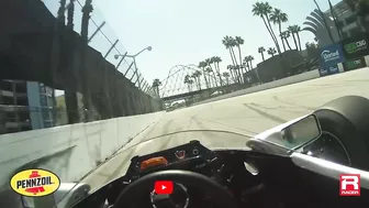 F1 Long Beach In-Car with Pat Long in Keke Rosberg's 1983 Williams FW08C