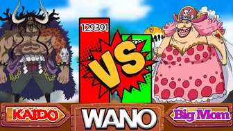 One Piece Wano Country Power Levels ~ Top 20 Character Comparison ???? #powerlevel #anime #onepiece