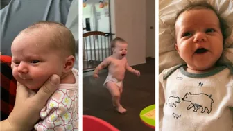 Funny Confusing baby - Cute video Tiktok #79 #shorts