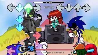 FNF Red Light But Different Characters Sing It (Squid Game Red Light But Everyone Sings It)