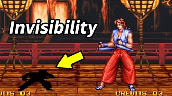 Top 19 Invisibility characters in Fighting games