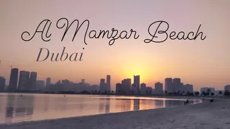 Perfect Spot for a SUNRISE | AL MAMZAR BEACH | Dubai