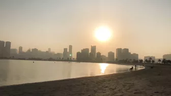 Perfect Spot for a SUNRISE | AL MAMZAR BEACH | Dubai