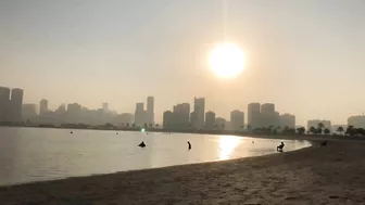 Perfect Spot for a SUNRISE | AL MAMZAR BEACH | Dubai