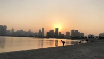 Perfect Spot for a SUNRISE | AL MAMZAR BEACH | Dubai