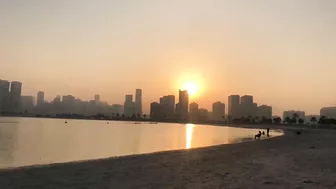 Perfect Spot for a SUNRISE | AL MAMZAR BEACH | Dubai