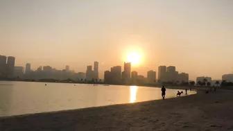 Perfect Spot for a SUNRISE | AL MAMZAR BEACH | Dubai