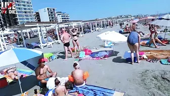 BARCELONA Barceloneta BEACH SPAIN OCTOBER 2021 | The Beach is Open 2021