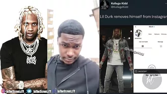 LIL DURK DELETE INSTAGRAM AFTER MUWOP CO DEFENDANT LOS MUNNA PLACED IN PROTECTIVE CUSTODY