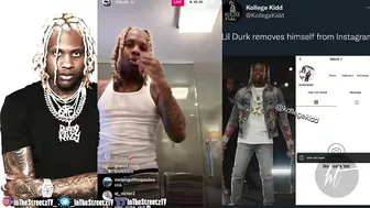 LIL DURK DELETE INSTAGRAM AFTER MUWOP CO DEFENDANT LOS MUNNA PLACED IN PROTECTIVE CUSTODY