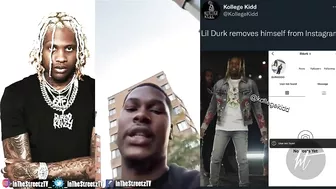 LIL DURK DELETE INSTAGRAM AFTER MUWOP CO DEFENDANT LOS MUNNA PLACED IN PROTECTIVE CUSTODY