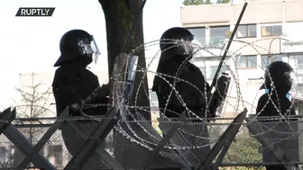 Luxembourg: Polish miners travel over 800 km to protest European Court of Justice - 22.10.2021