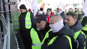 Luxembourg: Polish miners travel over 800 km to protest European Court of Justice - 22.10.2021