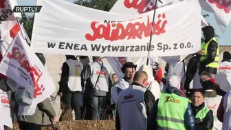 Luxembourg: Polish miners travel over 800 km to protest European Court of Justice - 22.10.2021