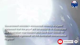 GET AUSTRALIAN VACCINE PASSPORT TO TRAVEL OUTSIDE AUSTRALIA | ANNOUNCED BY AUSTRALIAN GOVERNMENT