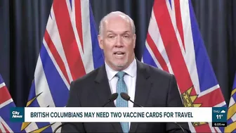 British Columbians may need two vaccine cards for travel