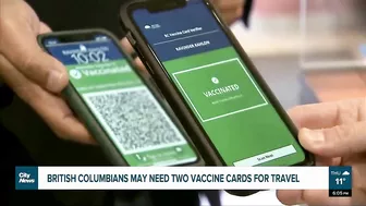 British Columbians may need two vaccine cards for travel