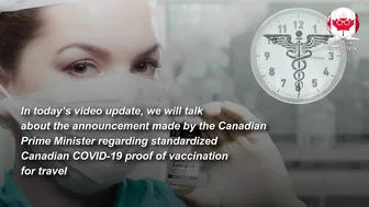 CANADA FINALLY ANNOUNCES VACCINE PASSPORT AS PROOF OF TRAVEL