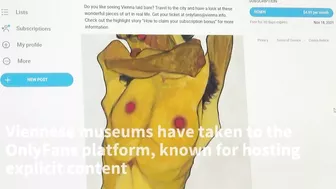 Vienna museums bare all on OnlyFans | AFP