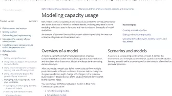 Overview of models | BMC Helix Continuous Optimization