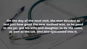 Funny Dirty Joke - Doctor asks his patient for urine sample ????